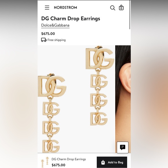 DG Charm Drop Earrings in gold
Dolce&Gabbana - Picture 3 of 13